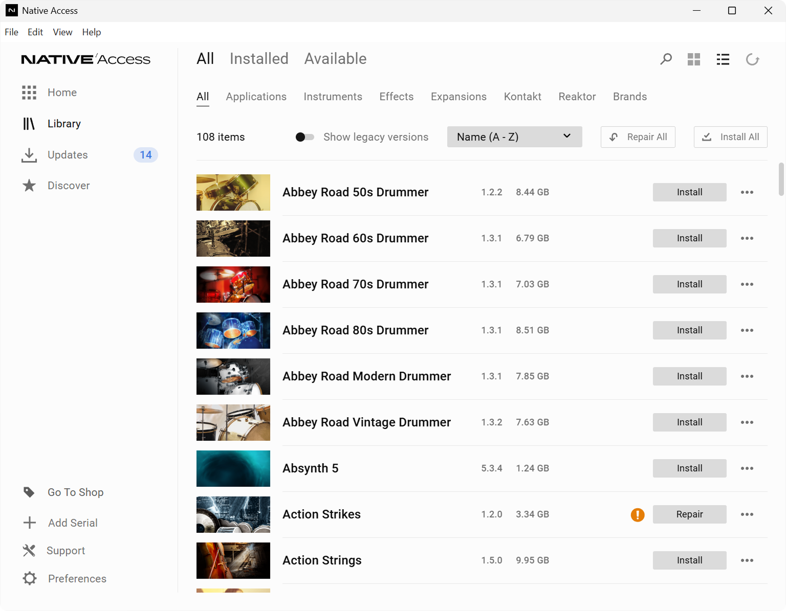 Before redesign